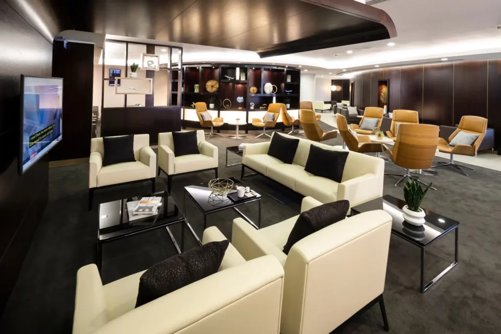 Etihad Lounge, Terminal 4 - Heathrow