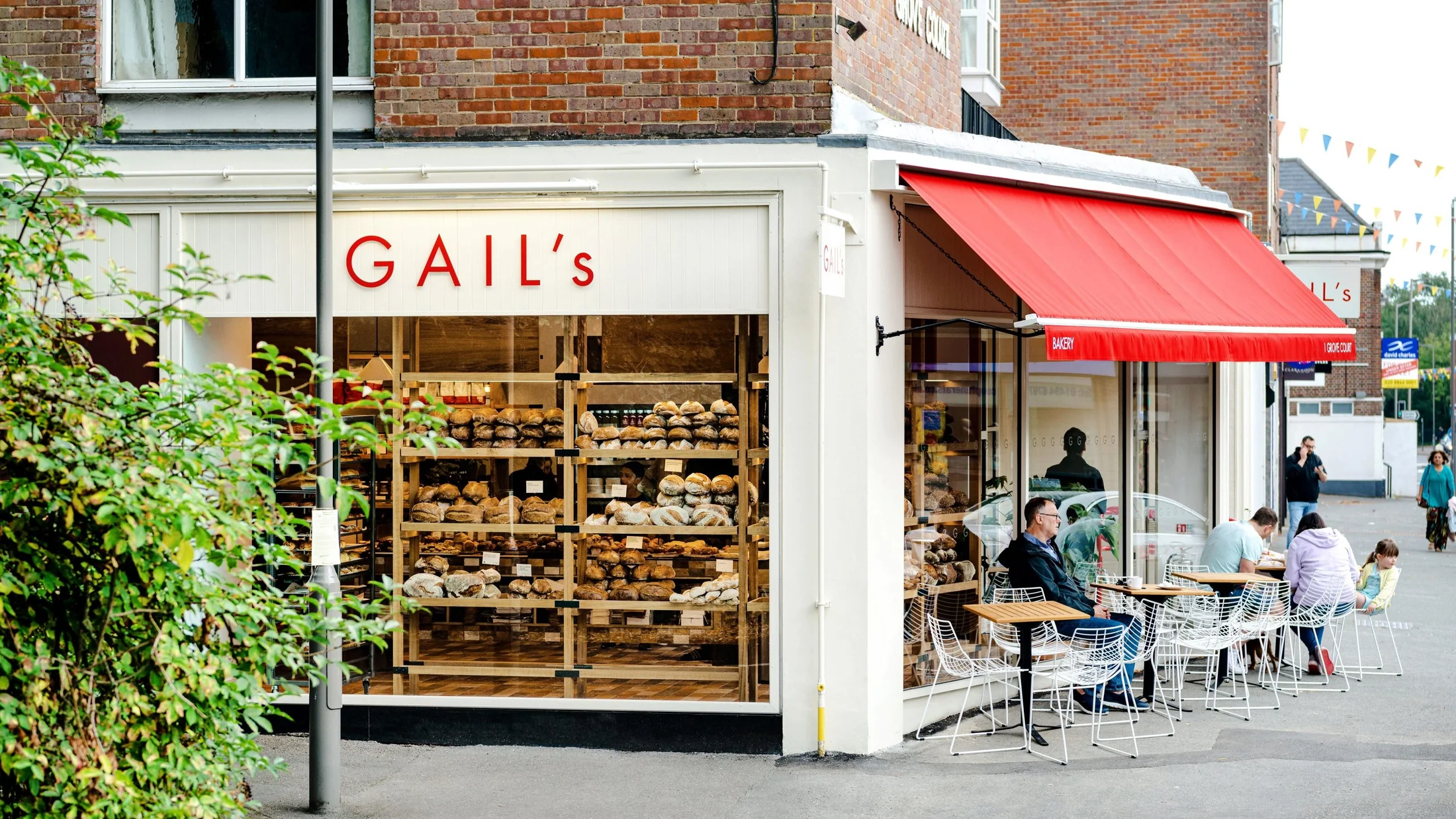 Photograph of a Gail's coffee shop