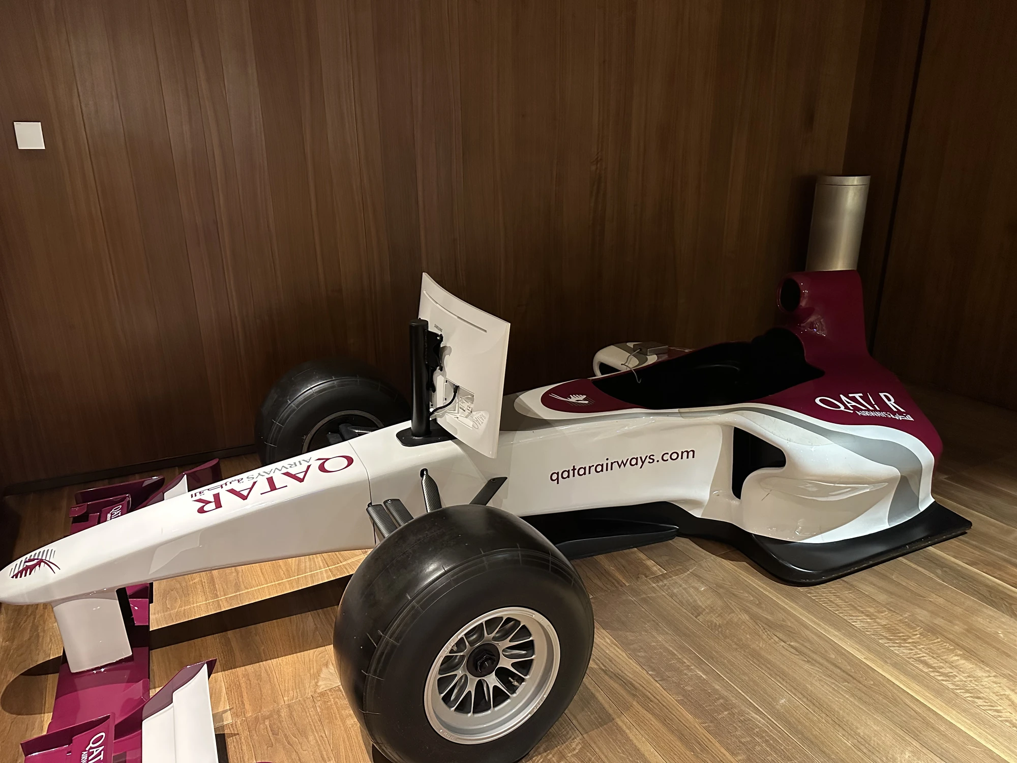 The (non-working) F1 car