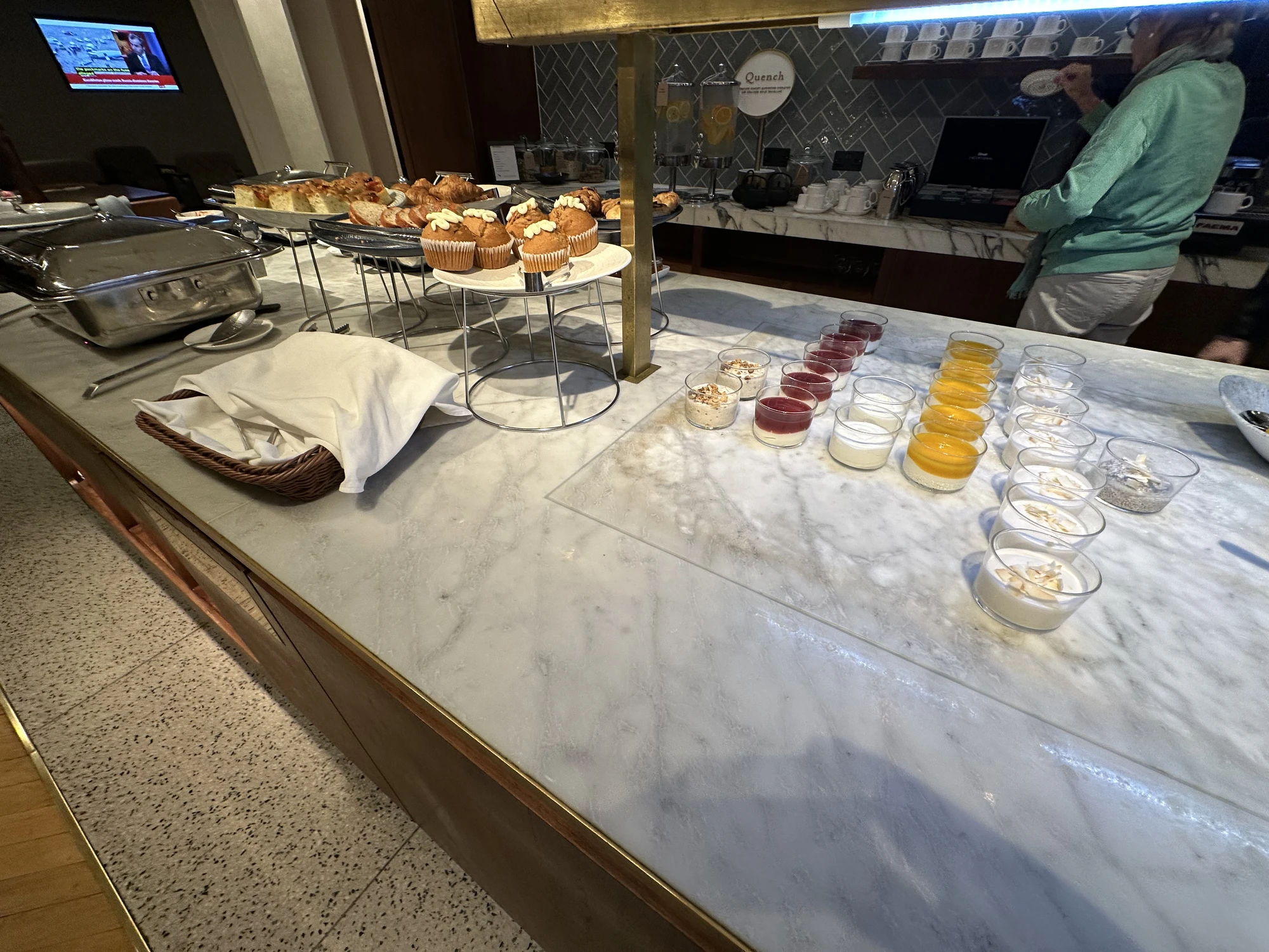 More buffet options on the second floor