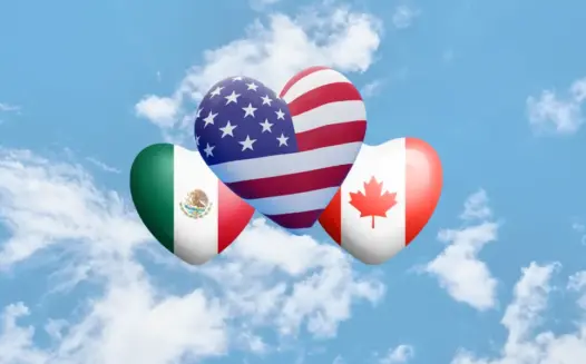 Which cities does BA fly to in the US, Canada and Mexico?