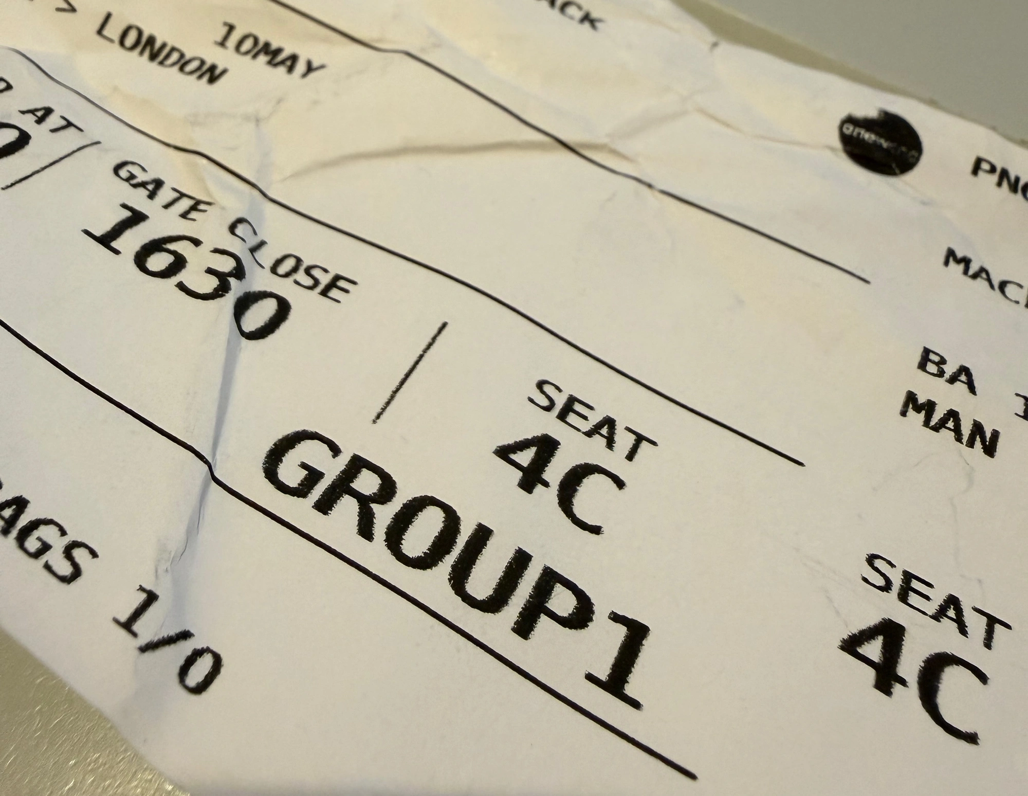 What are the British Airways boarding groups?