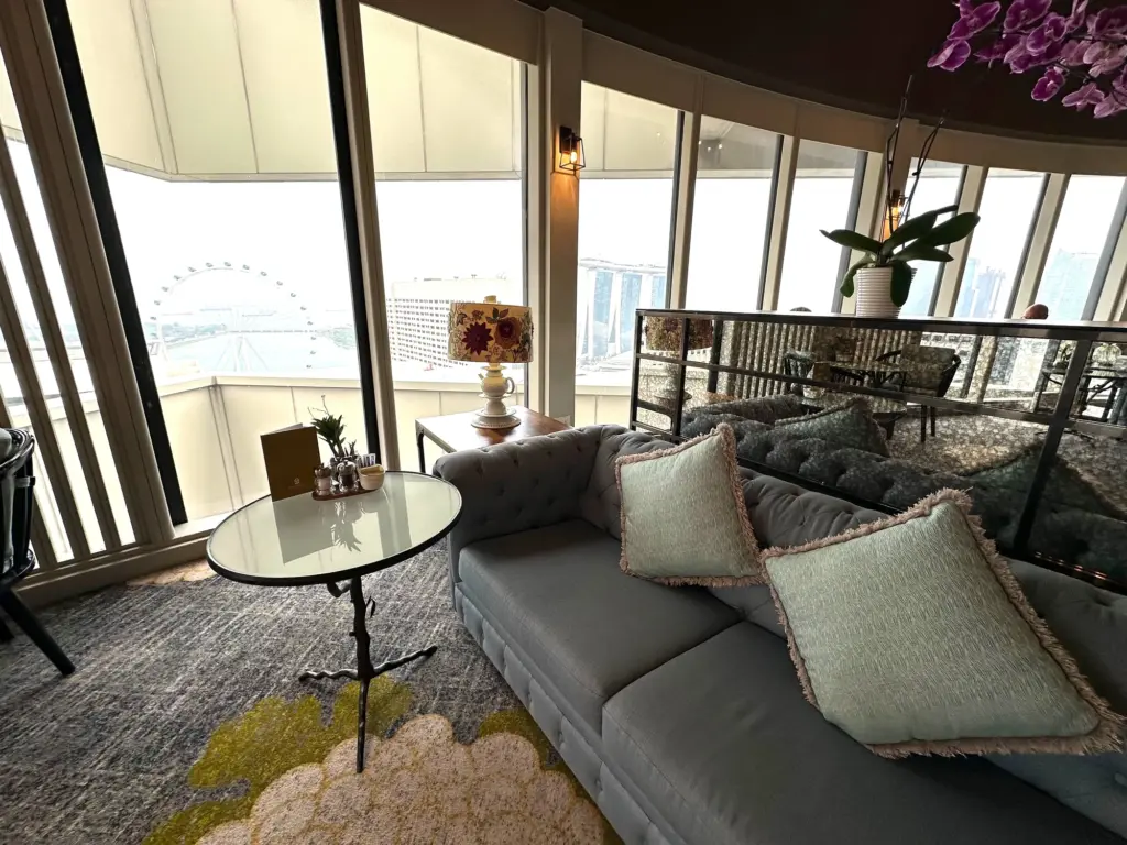 The Executive lounge at the Pan Pacific Singapore
