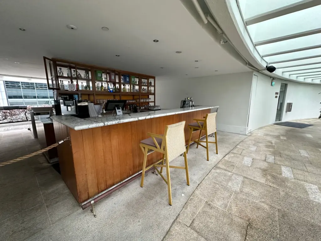 The poolside bar small but with a decent range of food and drink The poolside bar small but with a decent range of food and drink