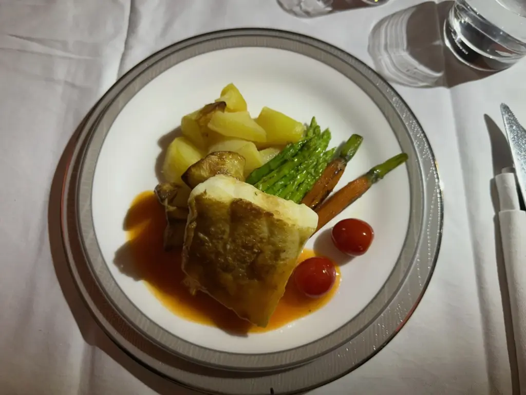 The main course of Cod