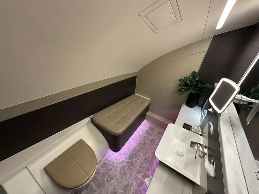 The second smaller bathroom