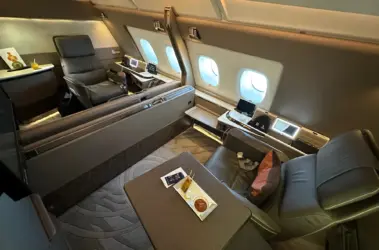 The best in the sky? The Singapore A380 First Suite