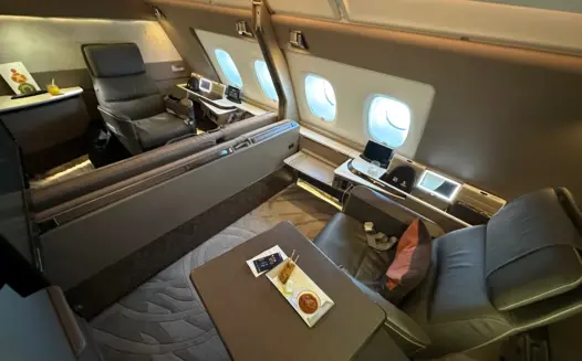 The best in the sky? The Singapore A380 First Suite