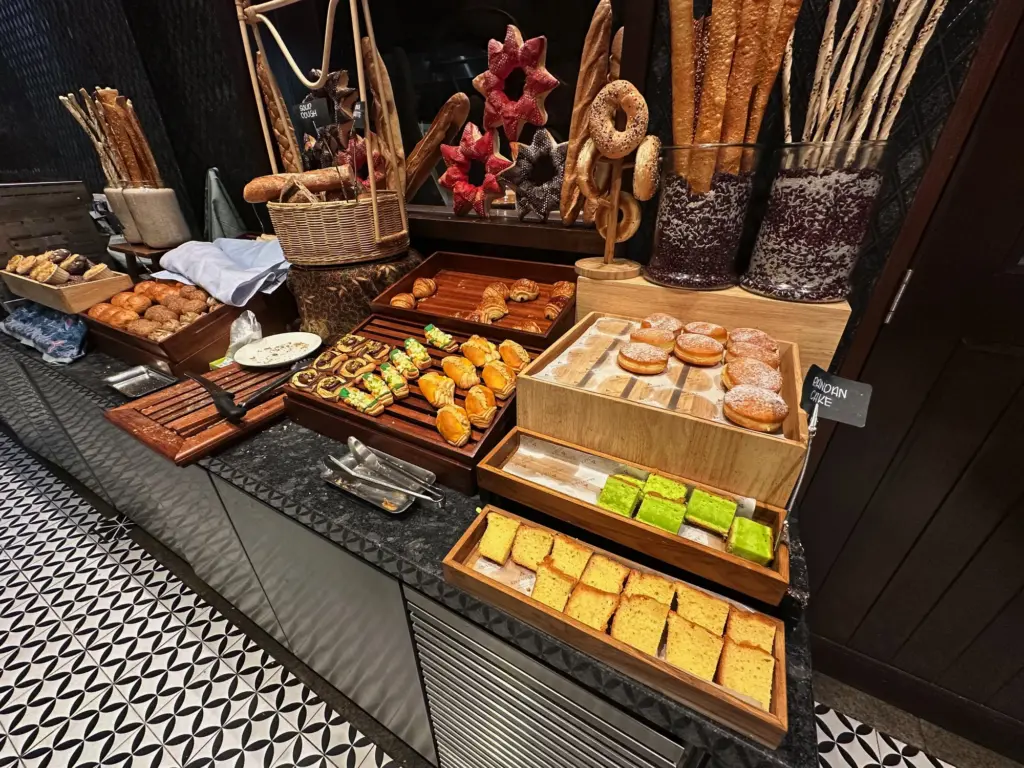 Cakes and pastries with a rotating choice each day