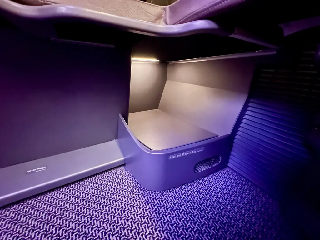 The largest storage area at floor level The largest storage area at floor level