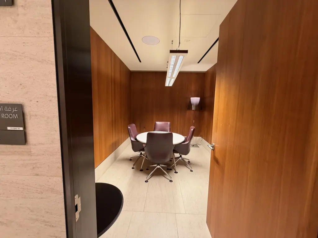 One of the two meeting rooms in the Business Centre