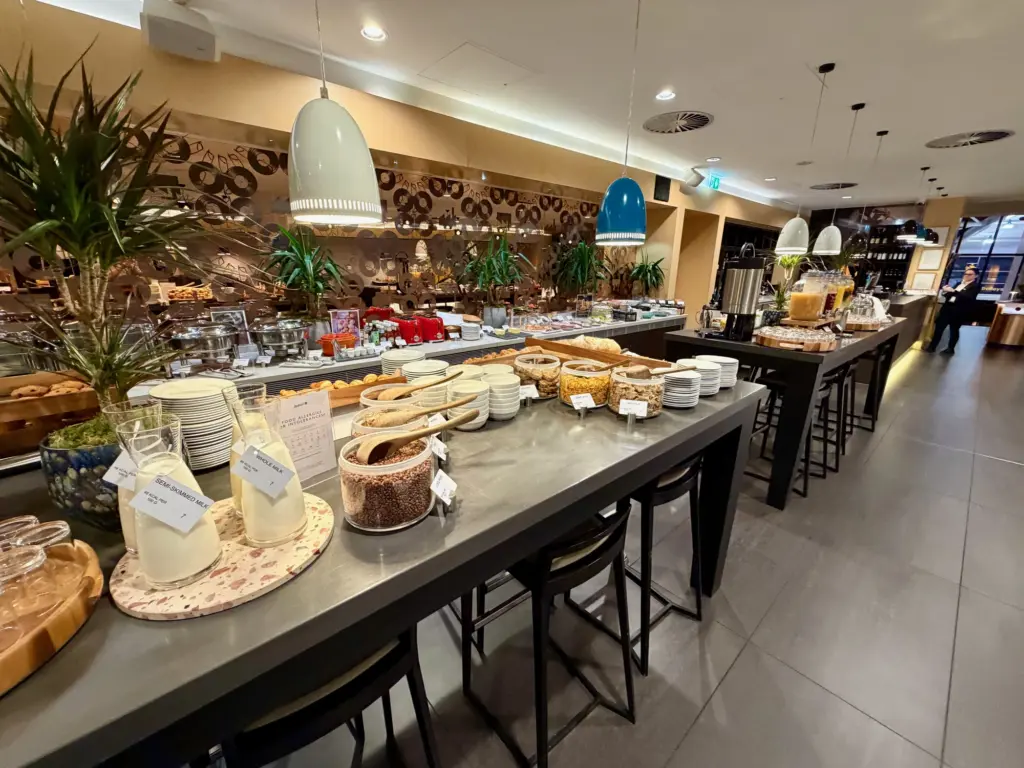 The breakfast selection was varied and better than most hotels The breakfast selection was varied and better than most hotels