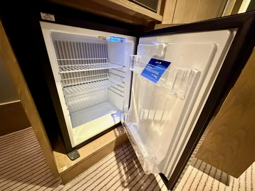 The small and empty fridge The small and empty fridge