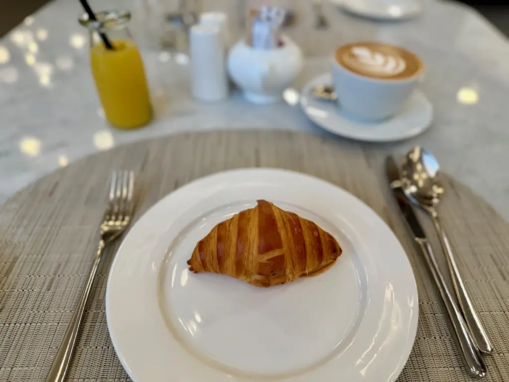 My coffee in the background which sometimes arrived but sometimes didnt