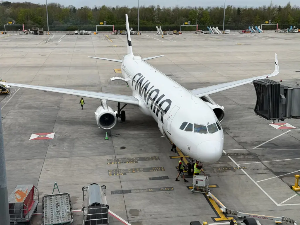 Our Finnair A321 that took us to Helsinki Our Finnair A321 that took us to Helsinki