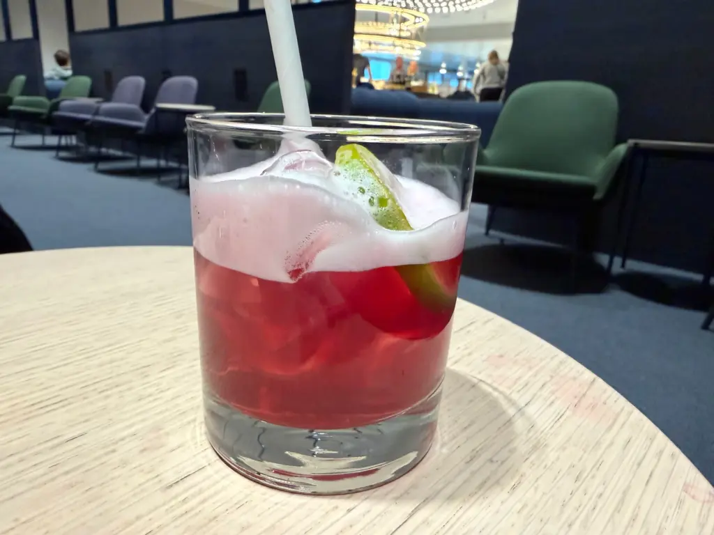 The Bluesinki mocktail highly recommended