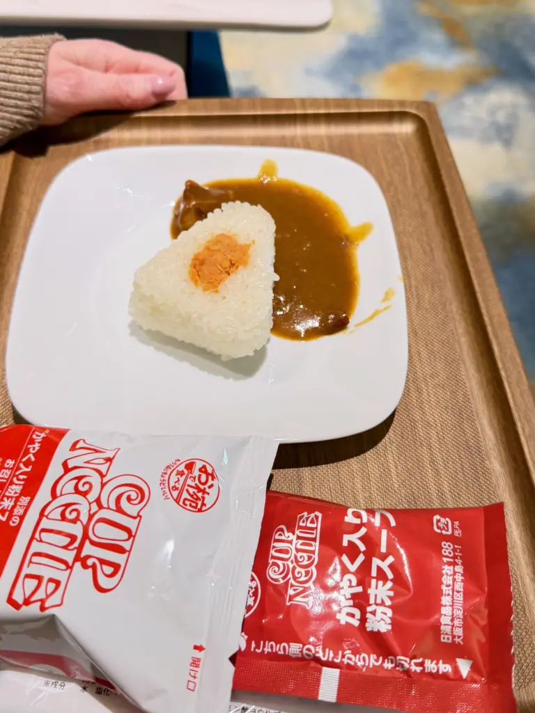 An enjoyable snack served on a wooden tray An enjoyable snack served on a wooden tray