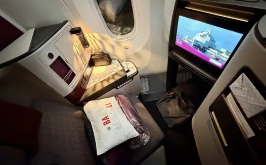 Review: Qatar Business Class, Manchester to Doha (787-9)