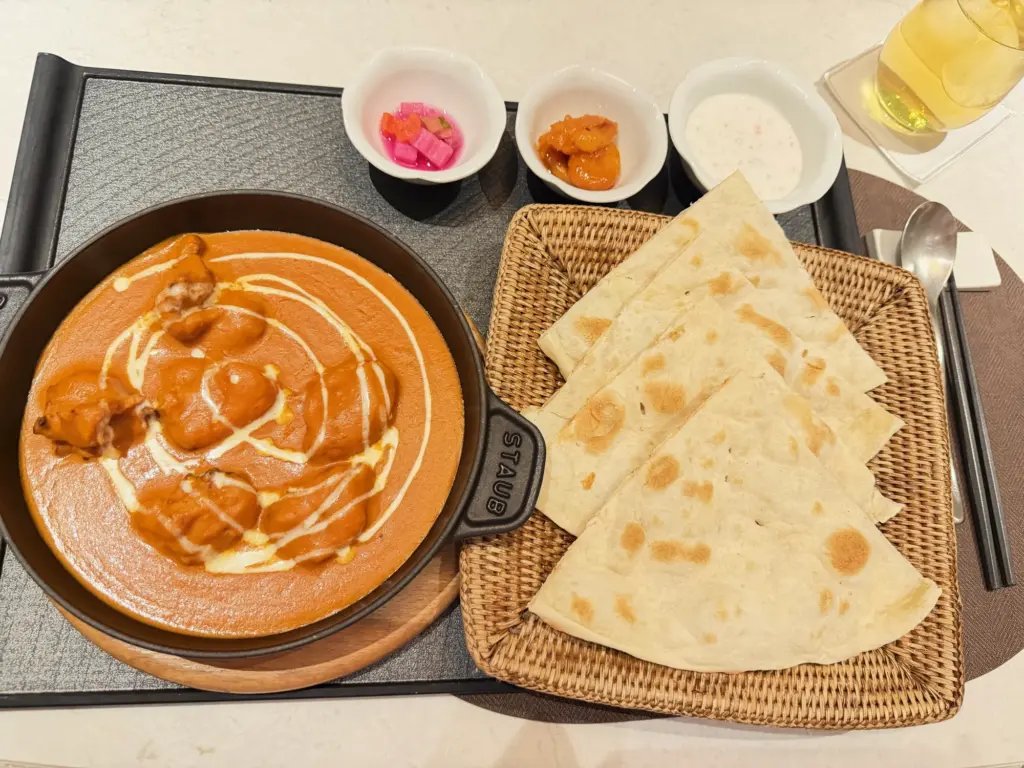 My Murgh Makhani with Naan bread My Murgh Makhani with Naan bread