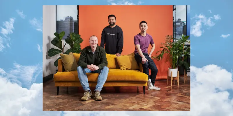 The Yonder founding team of Tim Harry and Theso