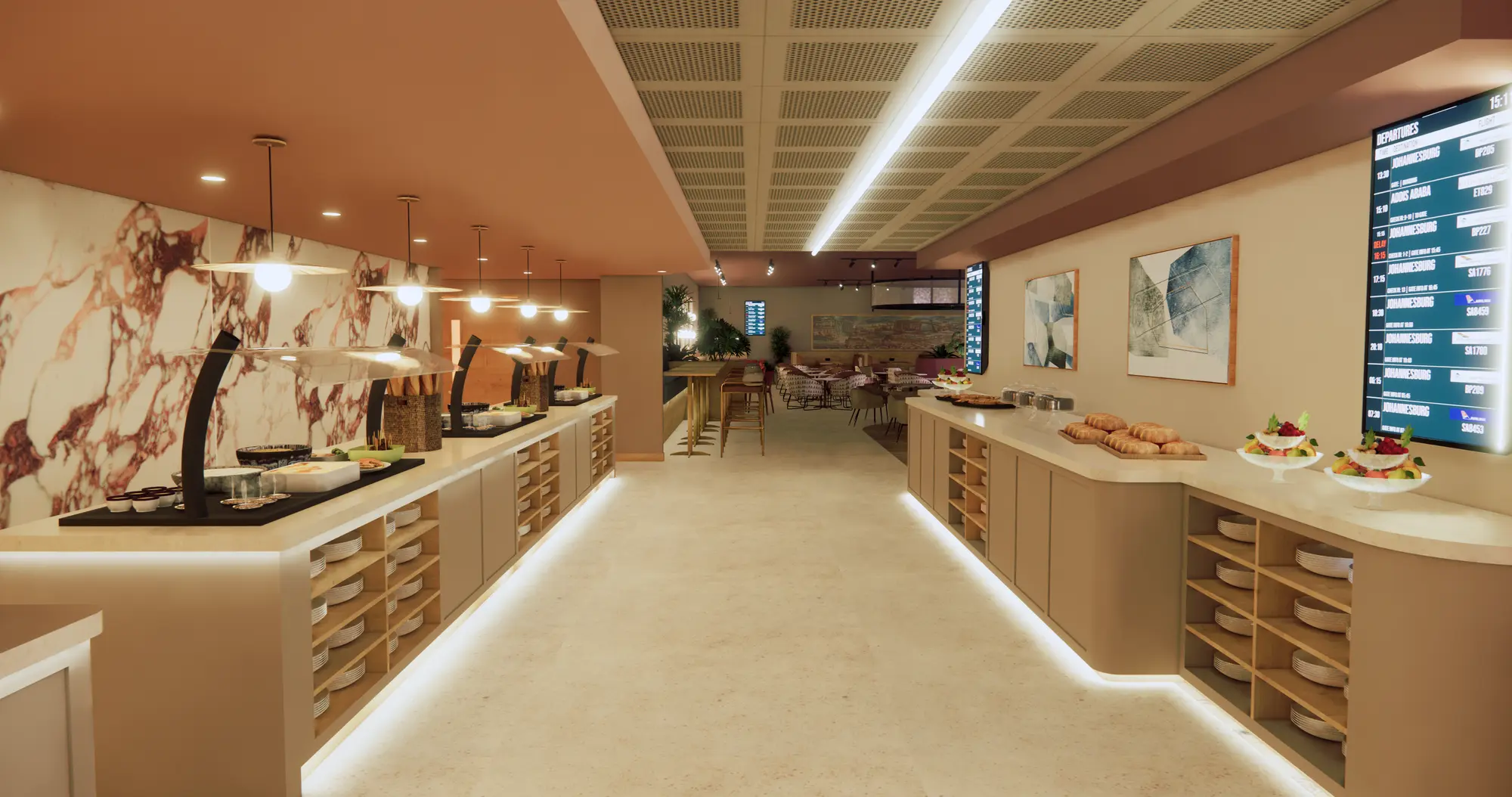 First look at the new Aspire lounge at Manchester T2