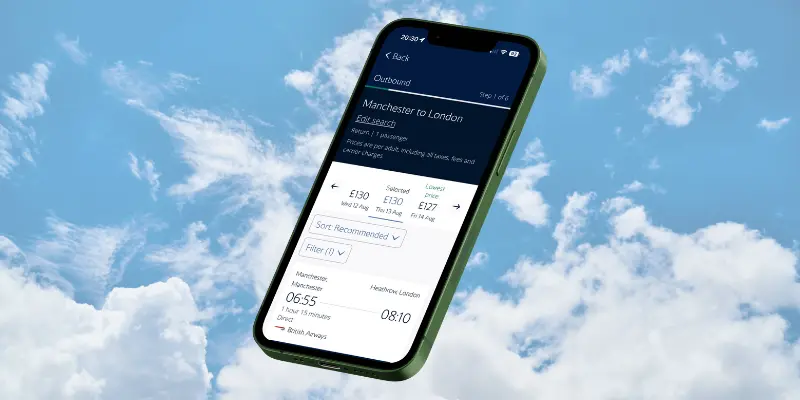 The new booking process lightning fast The new booking process lightning fast