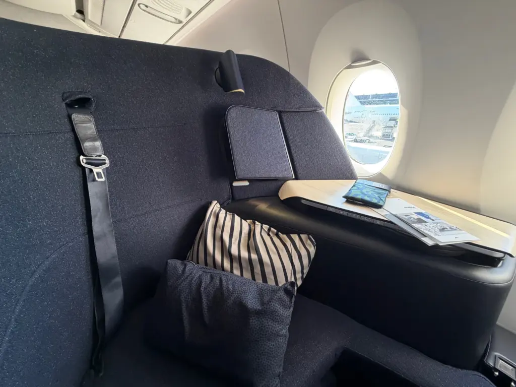 The famous Finnair business class seat The famous Finnair business class seat