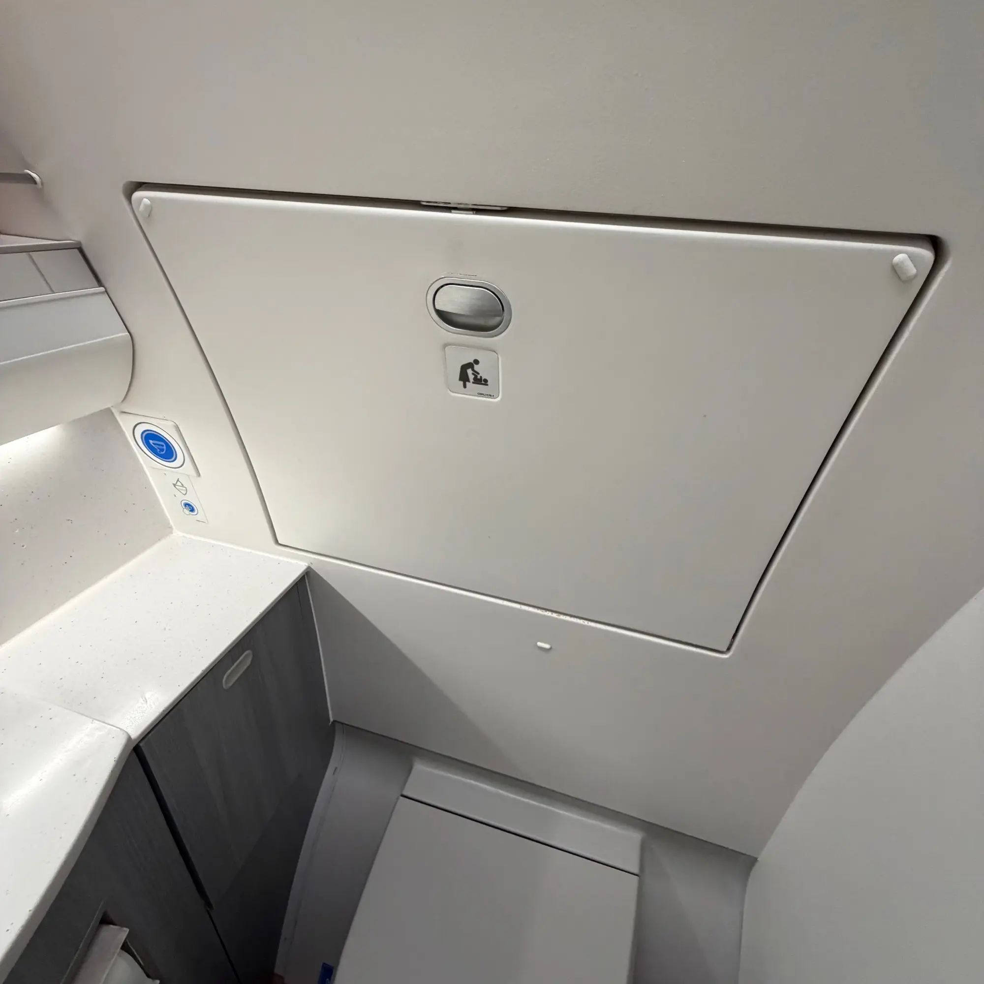 No view but you do get a baby changing table No view but you do get a baby changing table