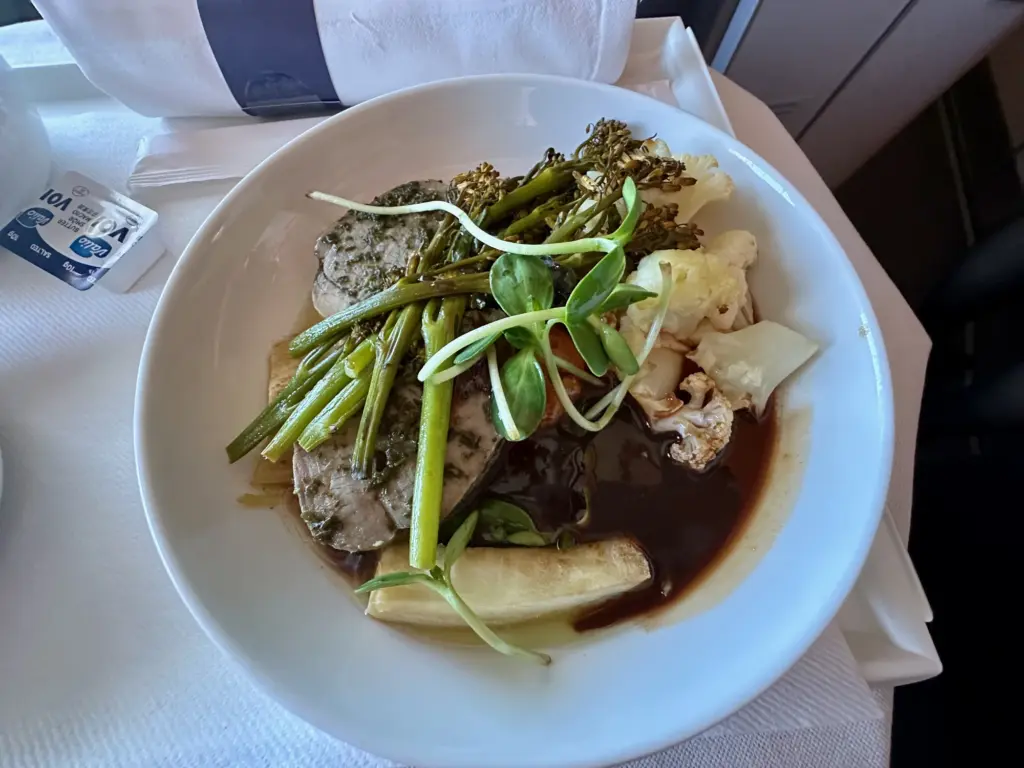 The Lamb Shoulder served as an evening meal The Lamb Shoulder served as an evening meal