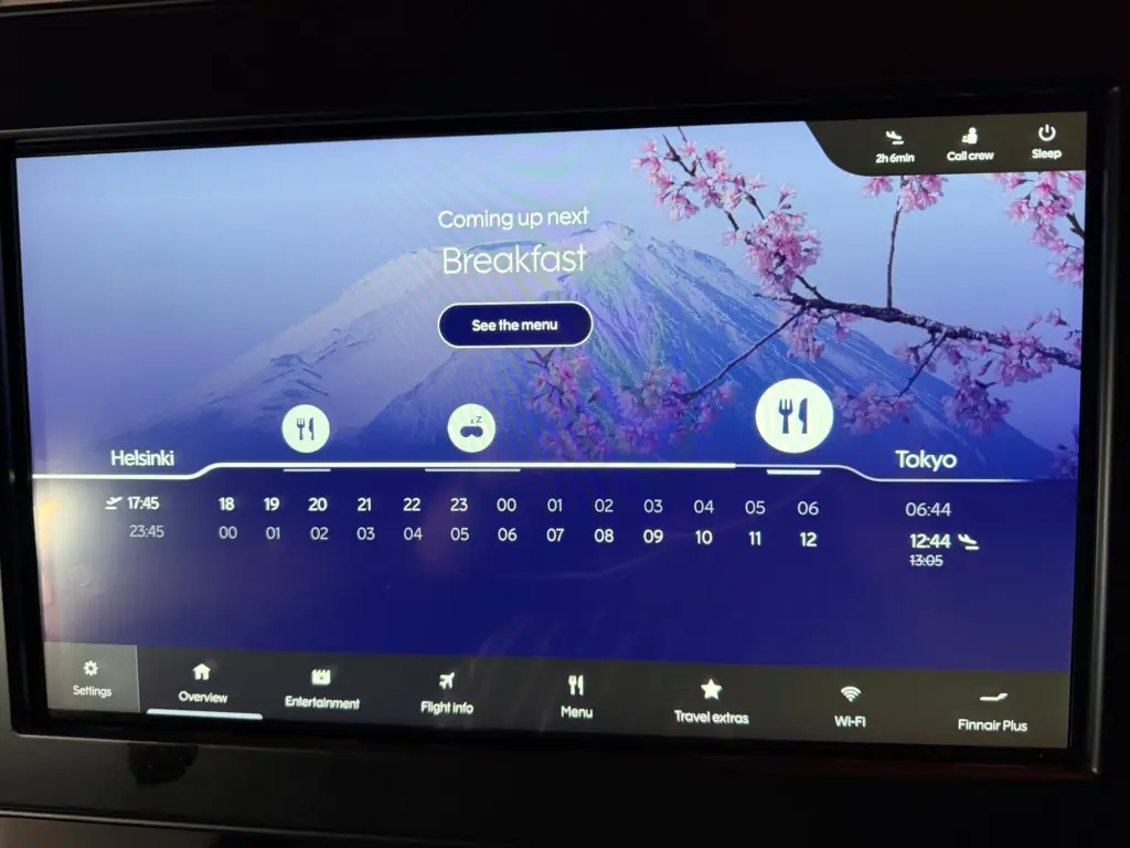 The Finnair timeline is a useful way to plan your next thirteen hours The Finnair timeline is a useful way to plan your next thirteen hours