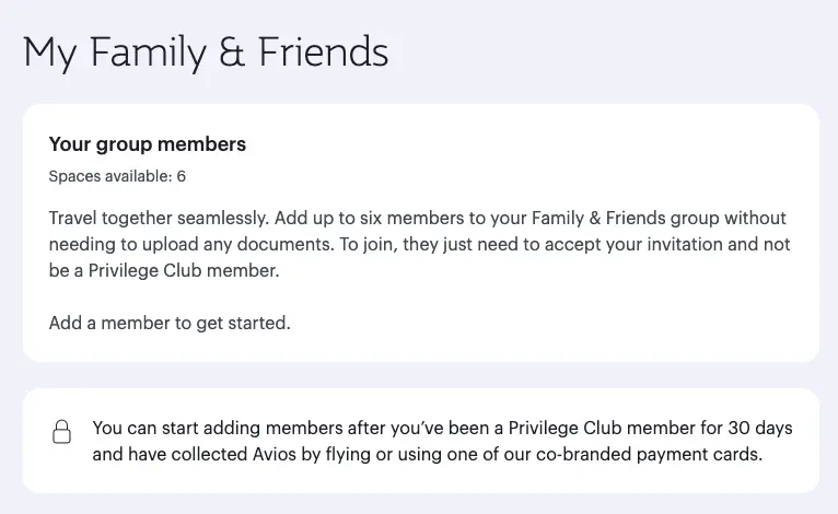 The Qatar Airways Family  Friends list