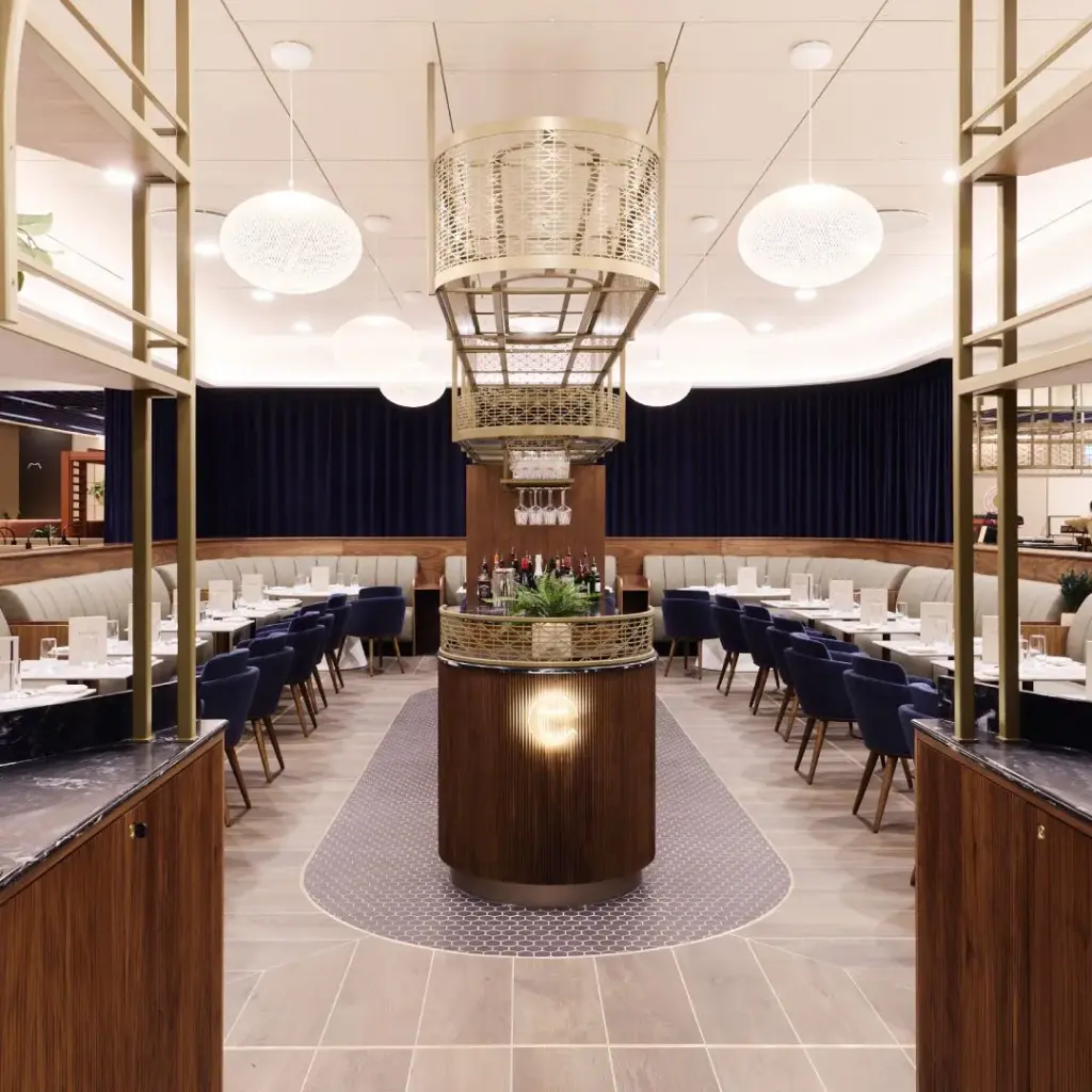 The new private dining area although this wont open until Autumn 2026