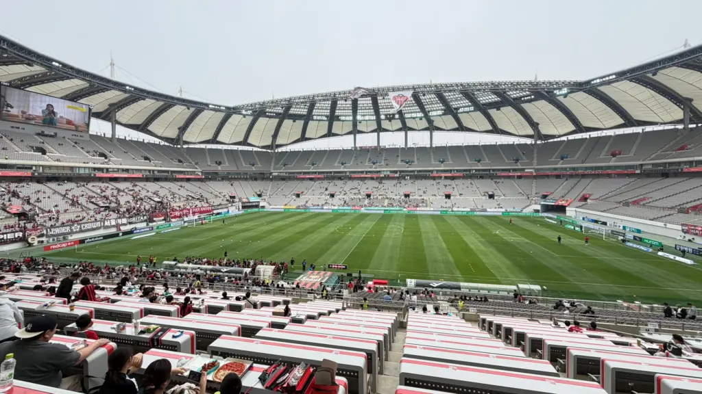 FC Seouls home the Seoul World Cup stadium Photograph of the Seoul World Cup stadium during an FC Seoul matchday