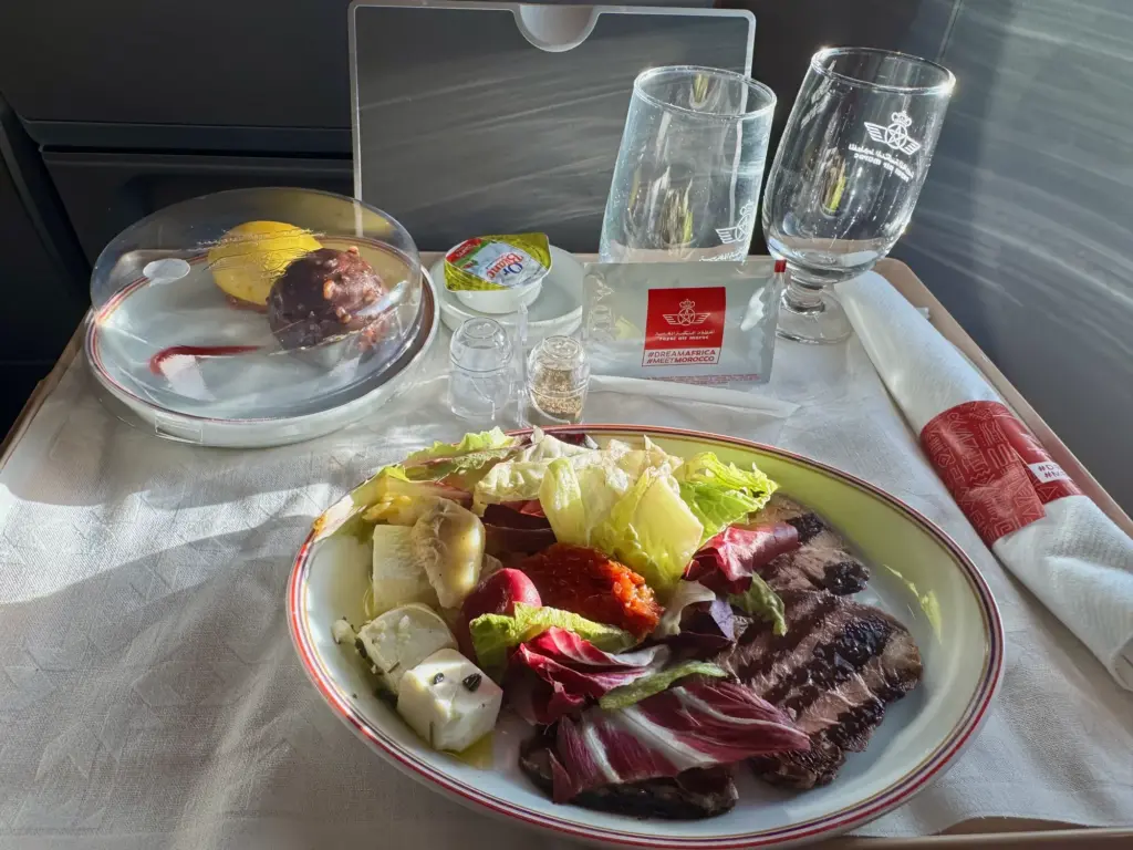 The Beef  Feta Salad starter