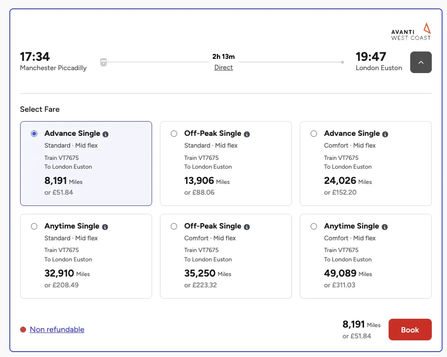 The easy to use ticket selection box